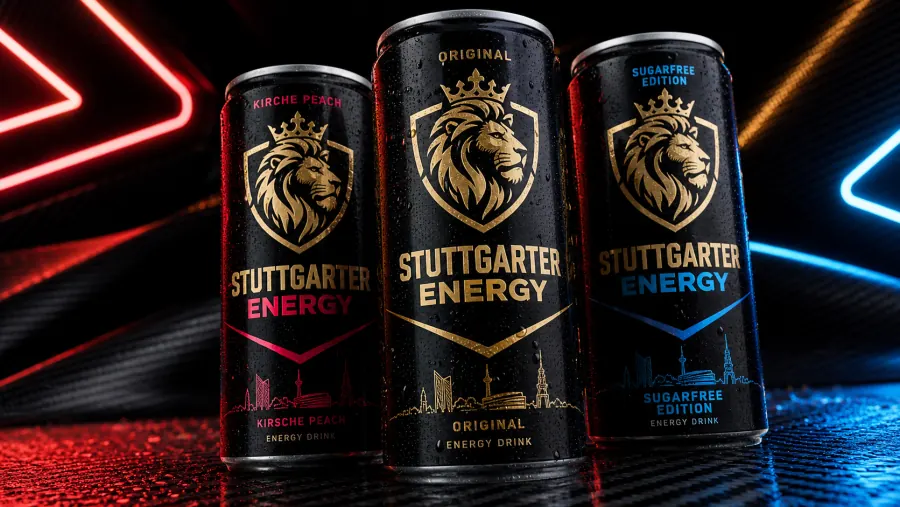 Stuttgarter Energy Dose mit Cold Metal Lichtreflex
